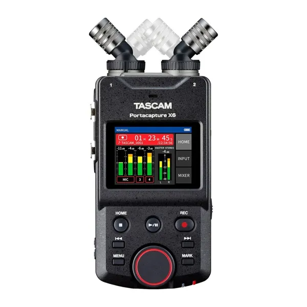 Salvesti Tascam PORTACAPTURE X6 Must 512 GB