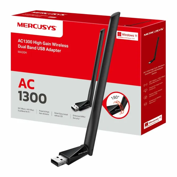 Tinklo adapteris Mercusys MA30H