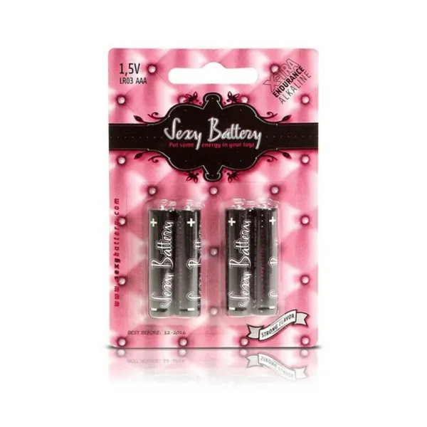 Щелочные батарейки AAA Sexy Battery 802219.0 (4 pcs)