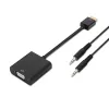 HDMI - SVGA su garsu adapteris Aisens A122-0126