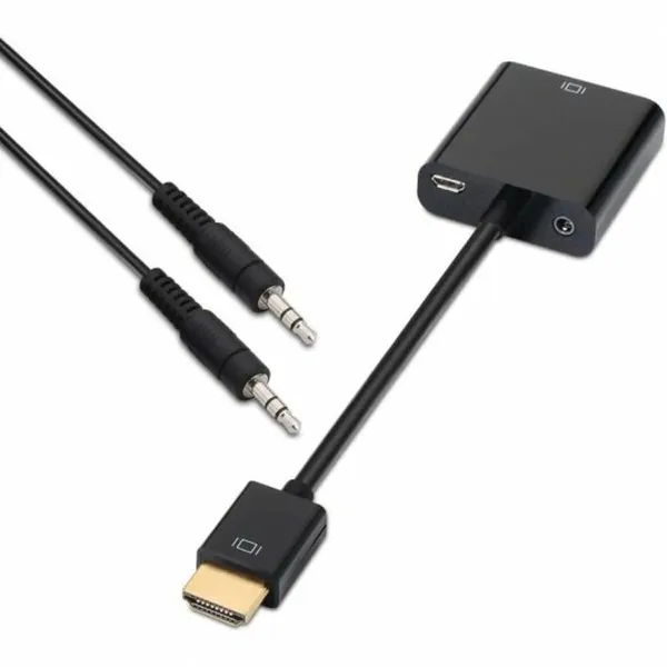 HDMI - SVGA su garsu adapteris Aisens A122-0126