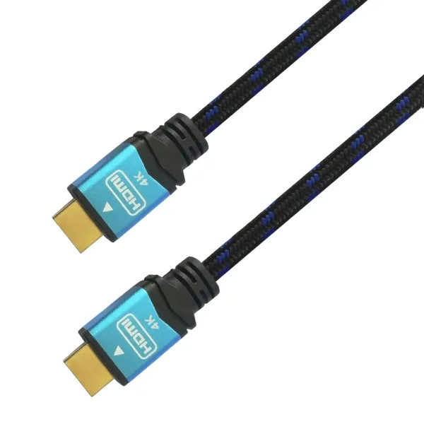 HDMI kabelis Aisens A120-0357 Mėlyna Juoda 2 m 4K Ultra HD