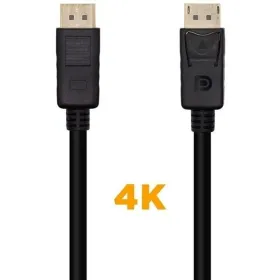 DisplayPort kabelis Aisens A124-0548 Juoda 50 cm