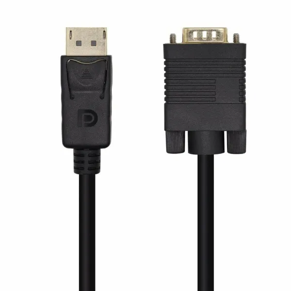 DisplayPort – VGA adapteris Aisens A125-0462 Juoda 3 m