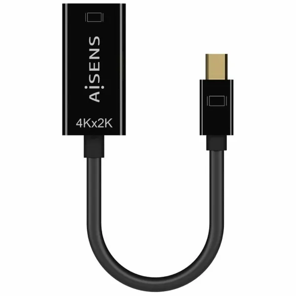 Mini Display Port - HDMI adapteris Aisens A125-0643 Juoda 15 cm
