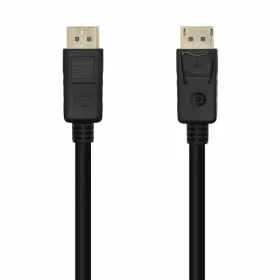 DisplayPort kabelis Aisens A124-0455 Juoda 1 m