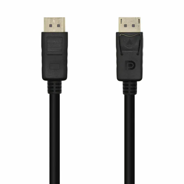 DisplayPort kabelis Aisens A124-0455 Juoda 1 m