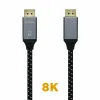 DisplayPort kabelis Aisens A149-0434 50 cm Juoda Juoda / Pilka
