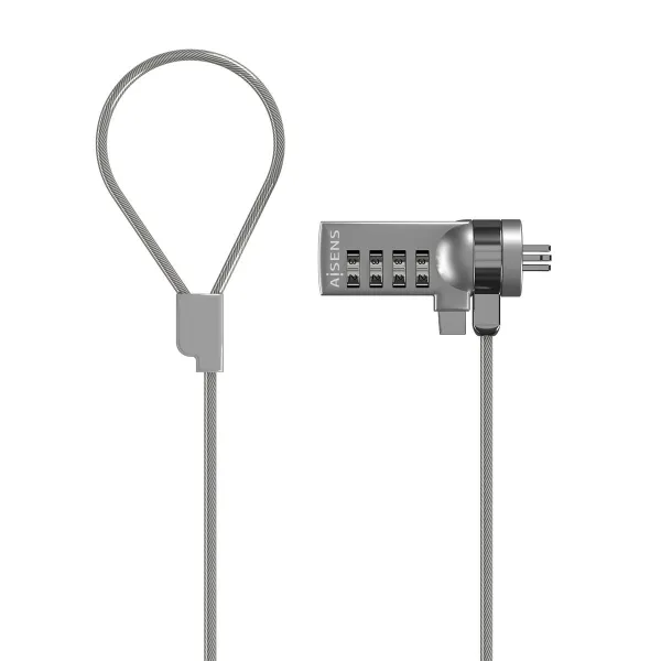 Защитный кабель Aisens ASLK-D40N01-SL Серебристый 1,5 m
