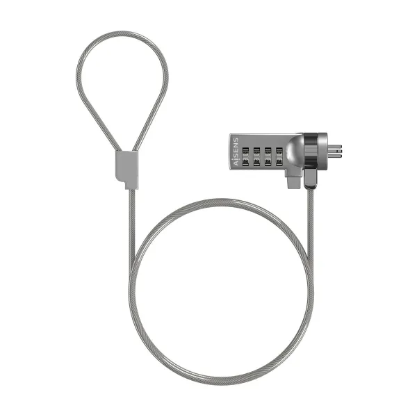 Защитный кабель Aisens ASLK-D40N01-SL Серебристый 1,5 m