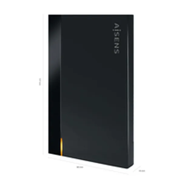 External Box Aisens ASE-2524B Black 2,5"