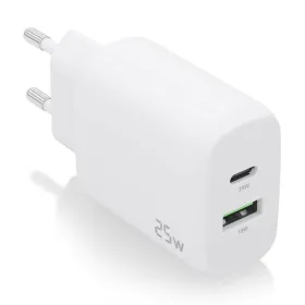 Wall Charger Aisens A110-0758 White Multicolour 25 W 50 W