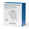 Wall Charger Aisens ASCH-20W2P002-W