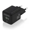Wall Charger Aisens ASCH-20W2P011-BK Black