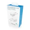 Wall Charger Aisens ASCH-25W2P014-W White Multicolour 25 W