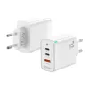 Wall Charger Aisens ASCH-65W3P007-W White 65 W