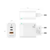 Wall Charger Aisens ASCH-65W3P007-W White 65 W