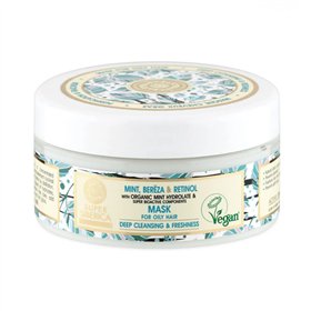 Natura Siberica Menta Abedul Retinol Mascarilla Capilar Cabello Graso 400ml