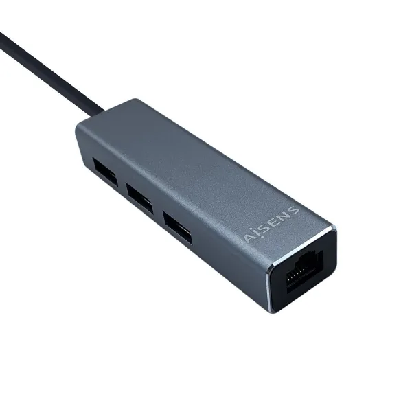 USB Hub Aisens A109-0396 Grey