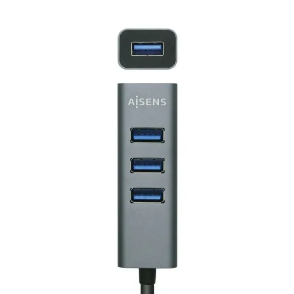USB-разветвитель Aisens A109-0508 Серый (1 штук)