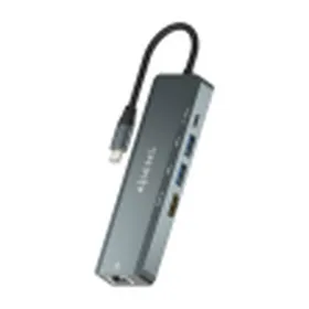 USB Centrmezgls Aisens ASUC-5P011-GR Pelēks