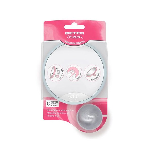 Beter Espejo Ocean Extraíble Con Ventosa Magnética X10 1 U