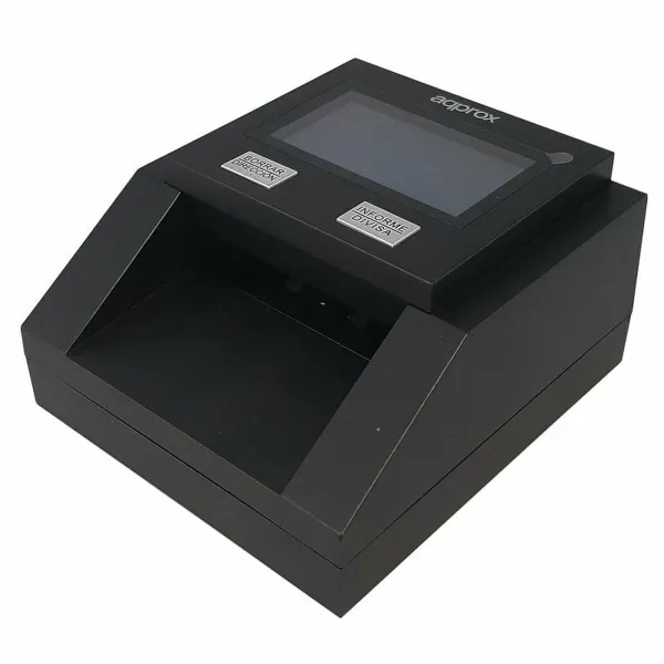 Pinigų tikrinimo aparatas approx! APPBILLDETECTOR Juoda 3600 W