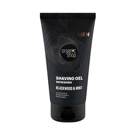 Organic Shop Men Blackwood Gel De Afeitado Refrescante 150ml