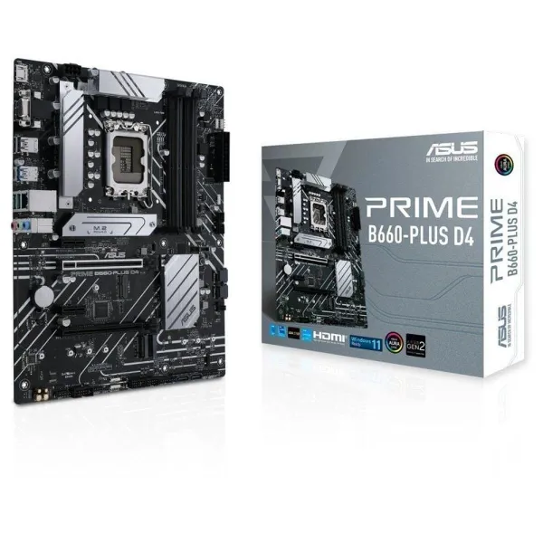 Pagrindinė plokštė Asus PRIME B660-PLUS D4 LGA 1700