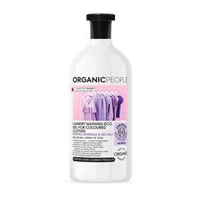 Organic People For Coloured Clothes Magnolia y Sea Salt Laundry Washing-Gel 200ml