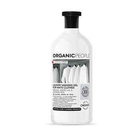 Organic People White Clothes Organic Water Lily y Japanese Rice Laundry Washing-Gel 200ml
