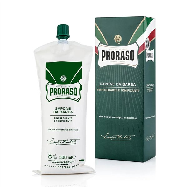 Proraso Profesional Crema De Afeitado Eucalipto-Mentol 500ml