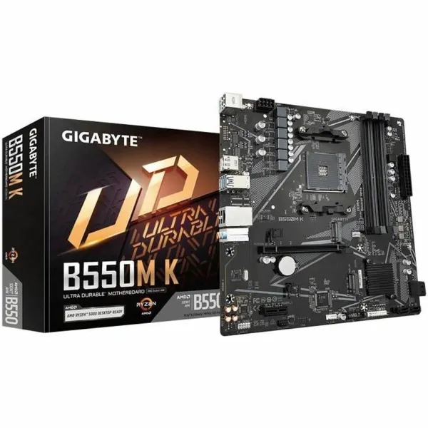 Pagrindinė plokštė Gigabyte AMD B550 AMD AMD AM4