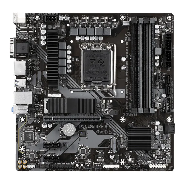 Pagrindinė plokštė Gigabyte B760M DS3H DDR4 Intel LGA 1700
