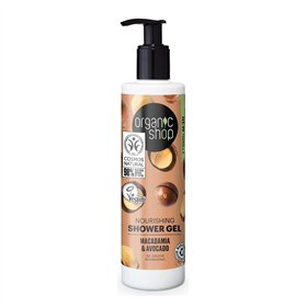 Organic Shop Macadamia y Avocado Gel De Baño 280ml