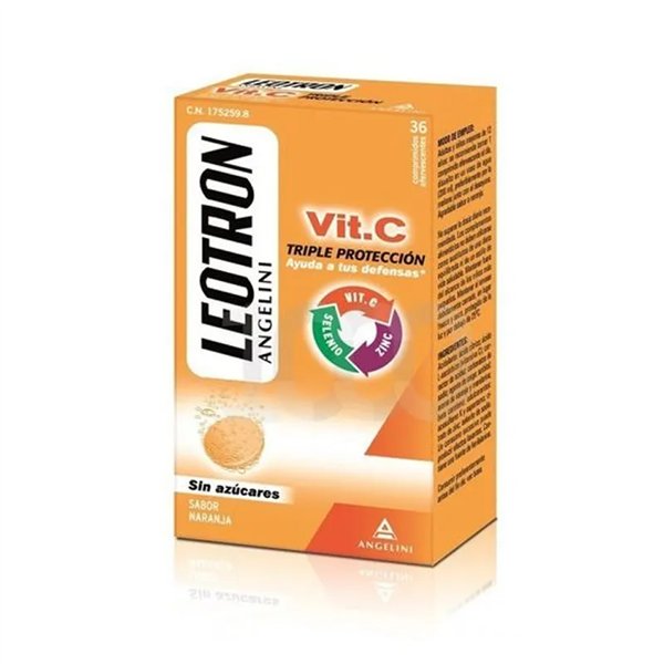 Leotron Vitamin C Tablets 36 Units