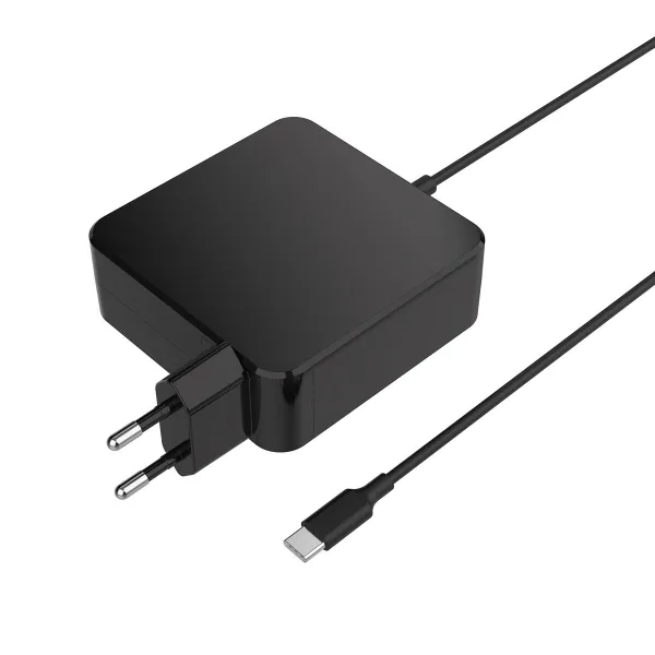 Nešiojamas įkroviklis LEOTEC LENCSHOMETC65 Juoda 65 W