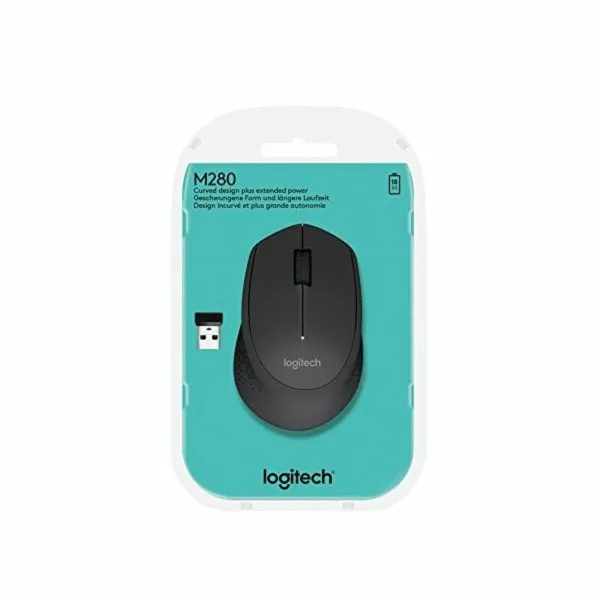 Wireless Mouse Logitech M280 Black 1000 dpi