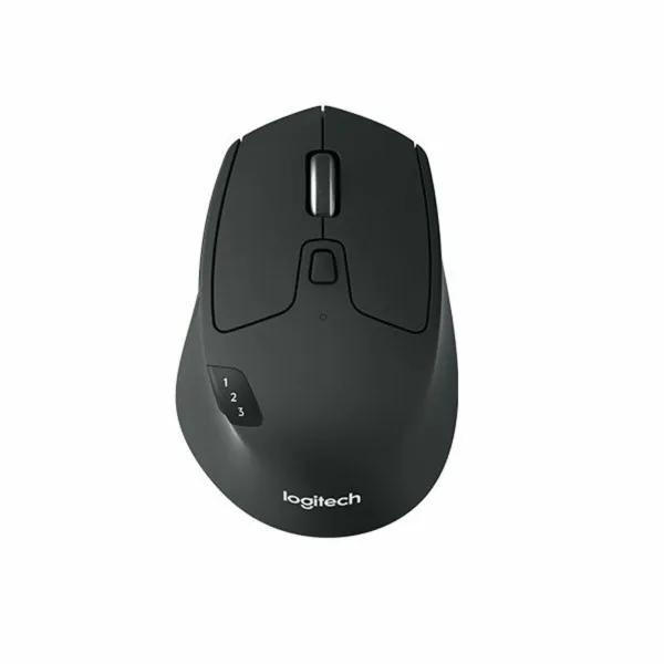 Optical Wireless Mouse Logitech M720 White Black 1000 dpi