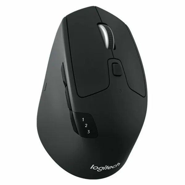 Optical Wireless Mouse Logitech M720 White Black 1000 dpi