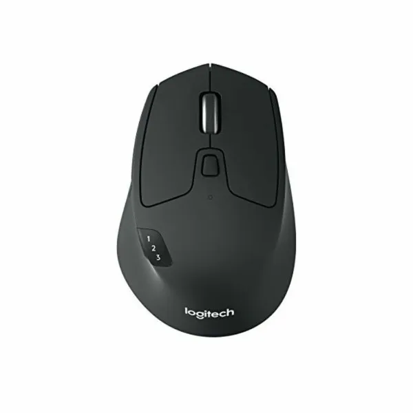 Optical Wireless Mouse Logitech M720 White Black 1000 dpi