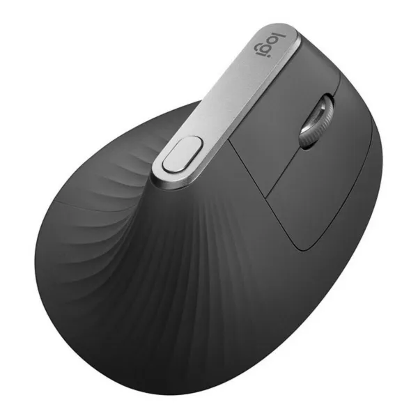Bevielė optinė pelė Logitech MX Vertical 4000 dpi Pilka Plienas 4000 dpi