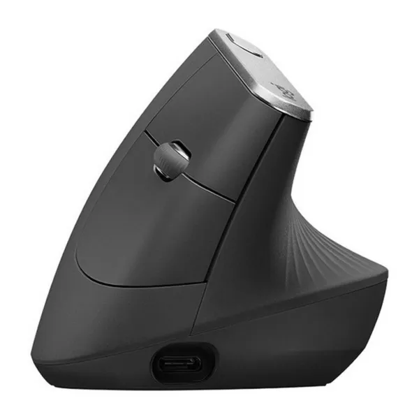 Bevielė optinė pelė Logitech MX Vertical 4000 dpi Pilka Plienas 4000 dpi