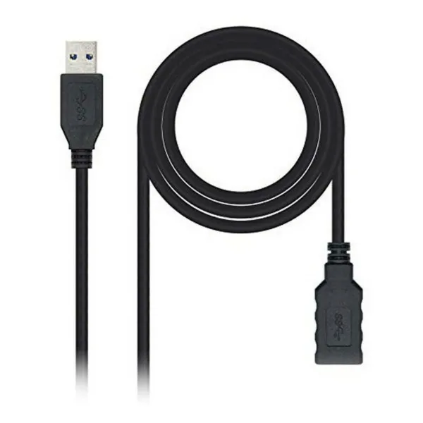 Кабель USB 3.0 A — USB A NANOCABLE 10.01.0902BK 2 m