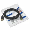 HDMI Cable NANOCABLE HDMI V2.0, 1.5m V2.0 4K 1,5 m Black 1,5 m