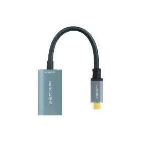 USB-C – DisplayPort adapteris NANOCABLE 10.16.4104-G Pilka 15 cm 8K Ultra HD