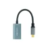 USB-C uz Display Porta Adapteris NANOCABLE 10.16.4104-G Pelēks 15 cm 8K Ultra HD