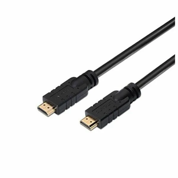 Кабель HDMI с Ethernet NANOCABLE 10.15.1825 25 m v1.4 Чёрный Красный 25 m