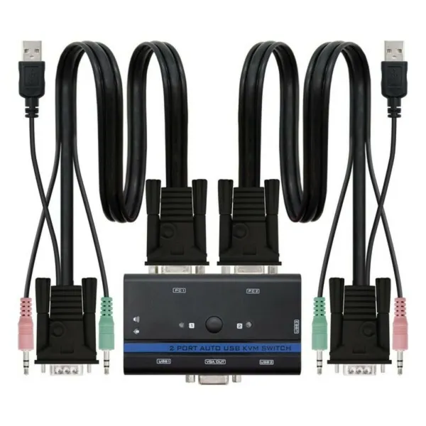 AV adapteris / keitiklis NANOCABLE 10.12.2001 Juoda