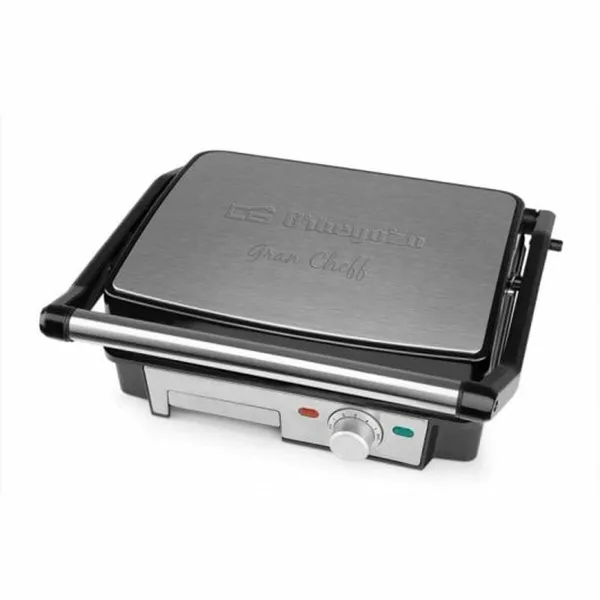 Grilēšanas Plītiņa Orbegozo GR 4570 Melns 2200 W 29 x 23 cm